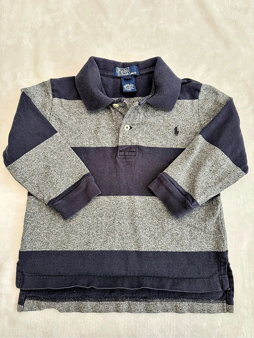 Polo Ralph Lauren Boys Color Block Polo (Size 3T)
